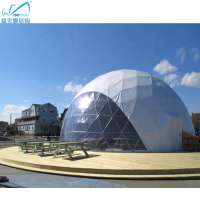 15m 20m 30m diameter aluminium frame pvc geodesic dome tent with price