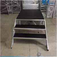 Podium acrylic concert telescopic stage guangzhou